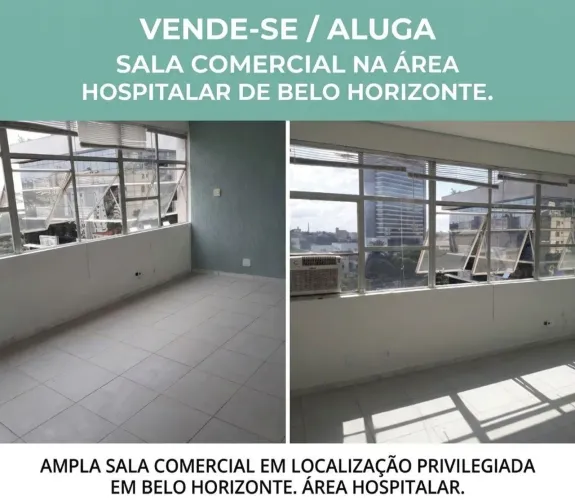 SALA/ESCRITÓRIO EM BH - ÁREA HOSPITALAR - VENDO