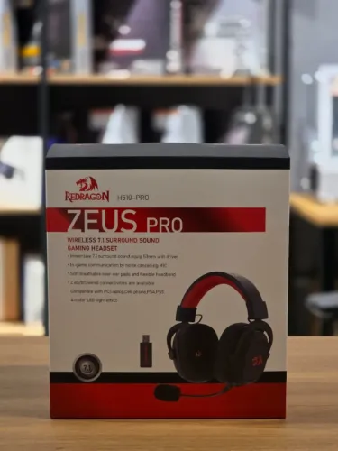 Headset Redragon Zeus Pro H510-PRO - Sem fio