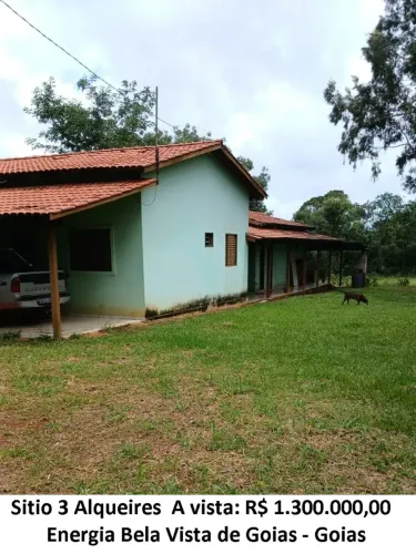 Leia a descrição: Sitio 3 Alqueires - Bela Vista de Goias