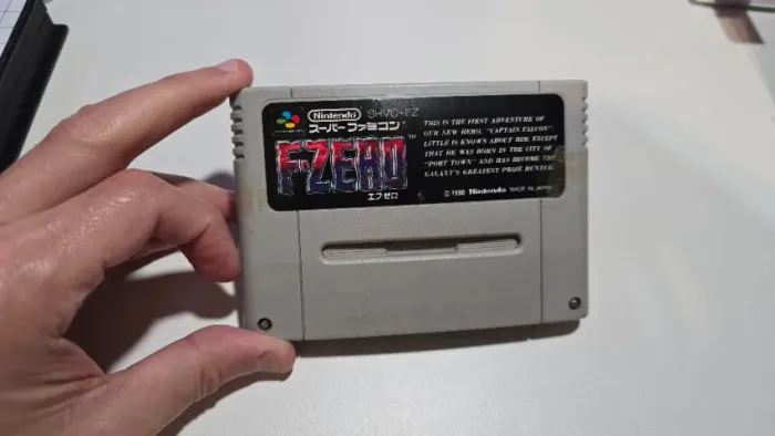 F-Zero Super Nintendo ORIGINAL japones funcionando normalmente