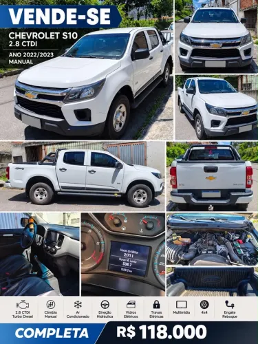 Chevrolet S10 Pick-up LS 2.8 TDI 4X4 CD Dies. Mec. 2023