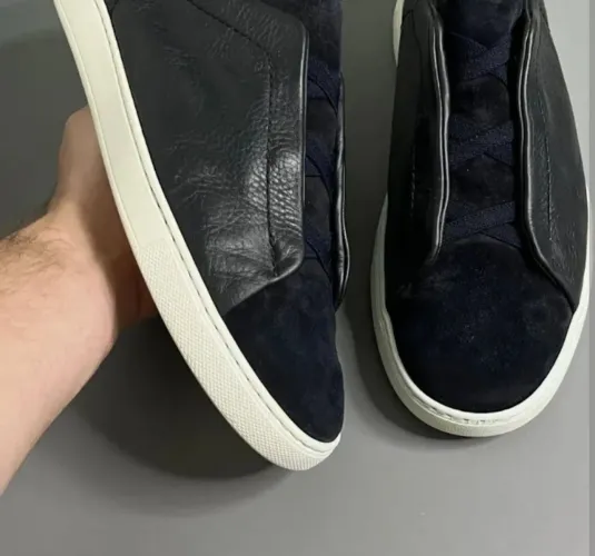 Zegna Triple Stitch sapato 42
