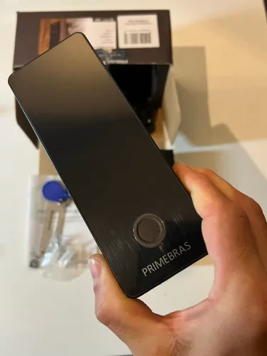Fechadura digital primebras athenas para portas de vidro