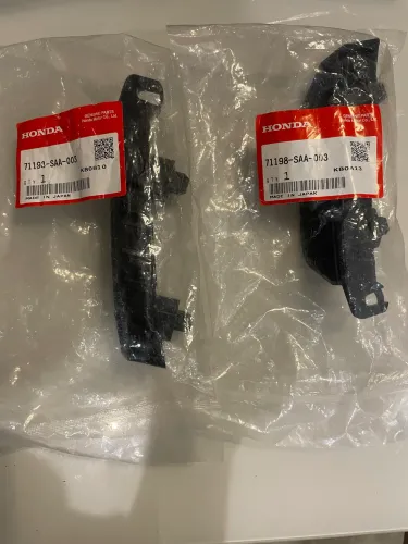 Guia do para-choque dianteiro e traseiro Original do Honda Fit 2003 a 2008