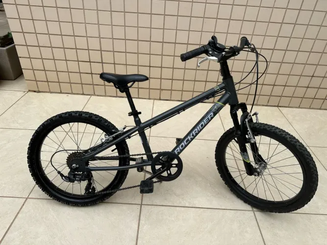 Bicicleta Rockrider aro 20 com marcha 