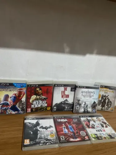 Lote de jogos ps3