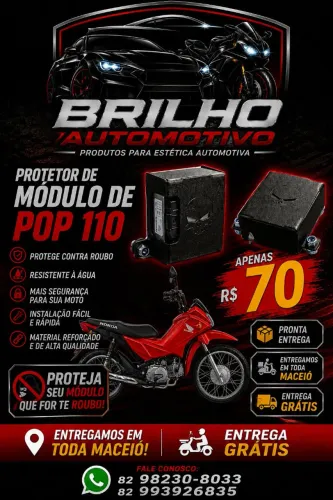 PROTETOR DE MÓDULO DE POP 110