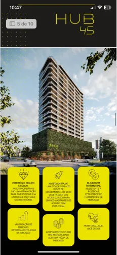 Apartamento Hub45 (Assumir Financiamento direto construtora )