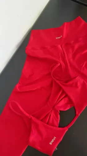 Vendo conjunto fitnes | Usado 1 vez | Tam Único