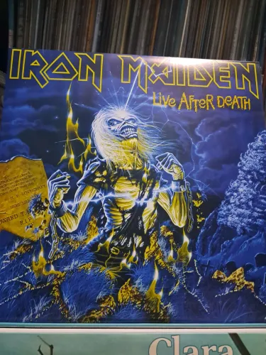 Vinil LP Iron Maiden Live after death Duplo