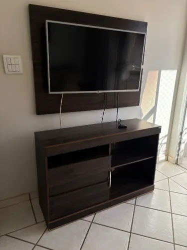 Painel de TV + rack madeira MDF