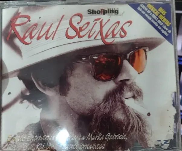 Cd de 1998 Entrevistas Históricas do Raul Seixas - Raridade é vintage