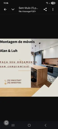 Montagem de móveis