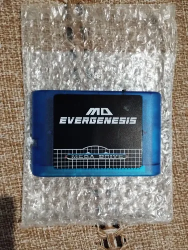 CARTUCHO EVERDRIVE MEGA DRIVE LOTADO DE JOGOS