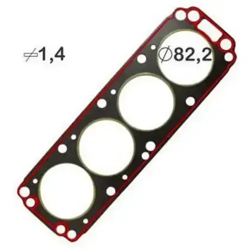 Junta do cabeçote Marajó motor 1.40 1.5  Chevrolet Chevy 500 1983 a 1995 BASTOS