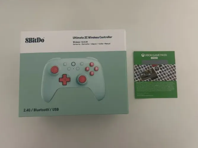 Controle Wireless 8BitDo - Ultimate 2C (Mint) Lacrado + Brinde