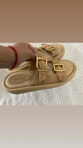 Sandália slide schutz  tam 40