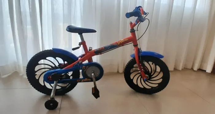 Bicicleta Caloi aro16 Homem Aranha.