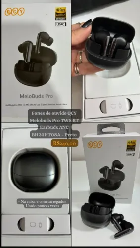 Fone de ouvido QCY