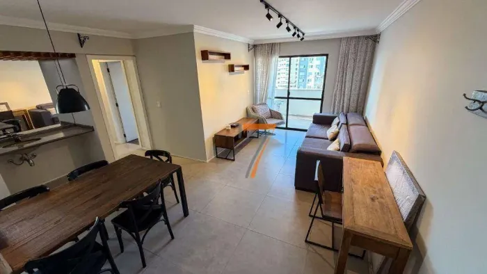 Apartamento com 3 dormitórios para alugar, 116 m² por R$ 5.882/mês - Balneário - Florianóp