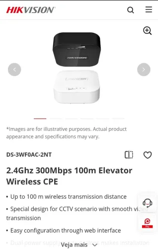 Par de antena elevator wireless novo