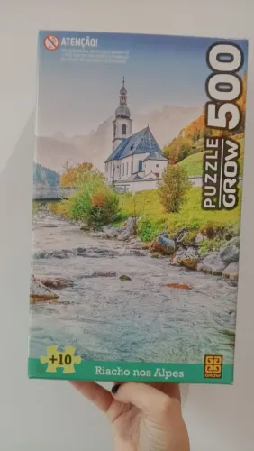 Quebra cabeças 500 pçs Grow Riacho nos Alpes