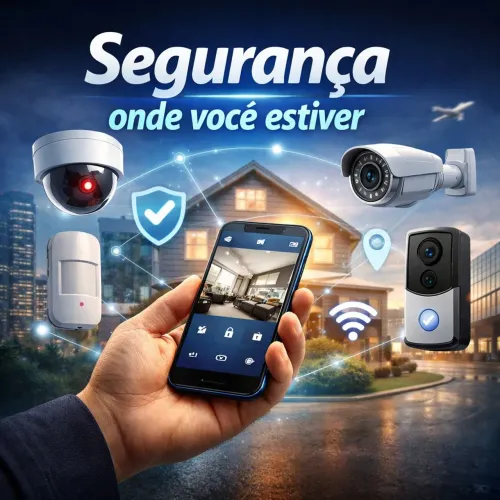 Instalação de câmeras de segurança - manutenção - Emitimos nota fiscal