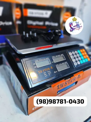 Balança Digital 40 KG - Frigorífico Sorveteria Acaí