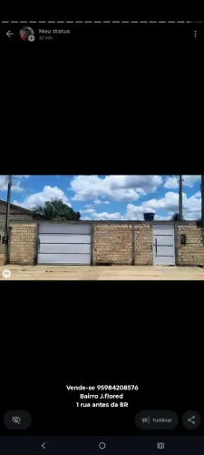 Vende se essa casa em Mucajaí , próx a BR