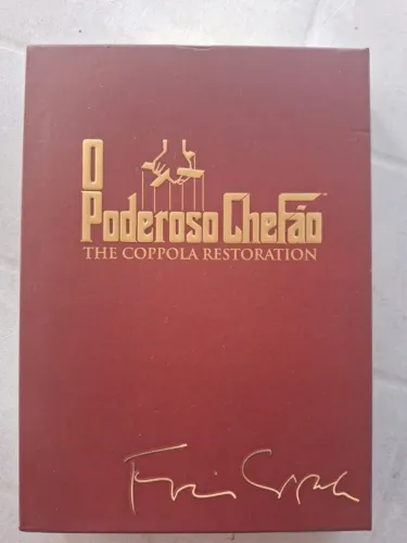 3 dvds originais o poderoso chefao