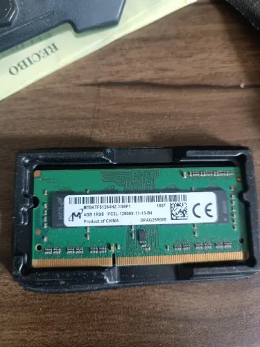 4GB MEMORIA RAM MT8 SODIMM NOTEBOOK DDR3L