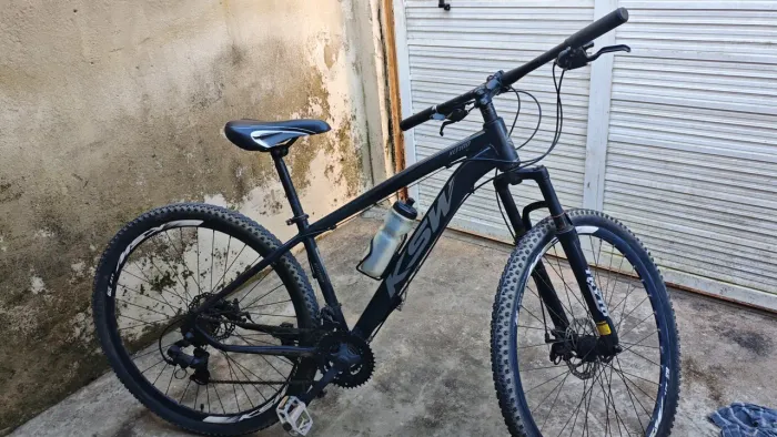aro 29 marca ksw com os passador Shimano engrenagem e câmbio traseiro Shimano