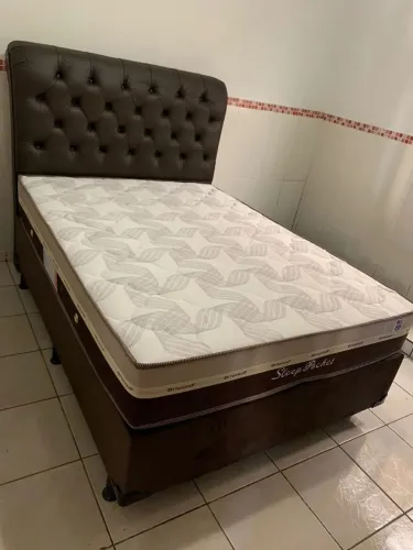 Cama box casal de qualidade