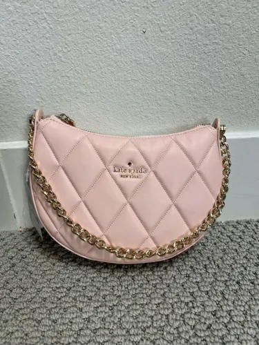 Bolsa Tiracolo Feminina Kate Spade New York Carey em Couro Liso Matelassê