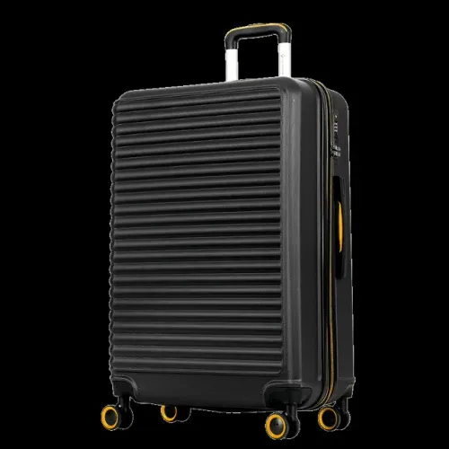 Mala de vigem Sestini 32 kg ABS com Rodas 360° Racer - Preto