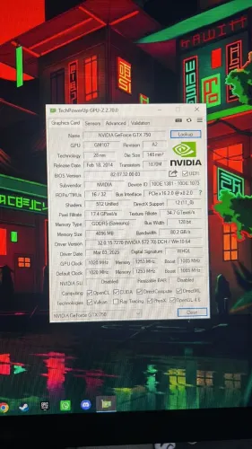 Gtx 750 4gb Nvidea