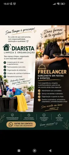 Faxina e freelancer
