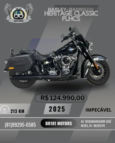 Heritage Softail Classic Flhcs 2025