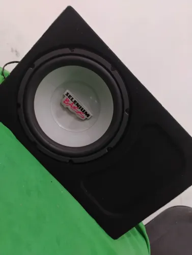 Caixa Dutada com Subwoofer Selenium Bass (Clássico Cone Prata