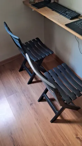 CADEIRA PLASTICO FORTE PRETA