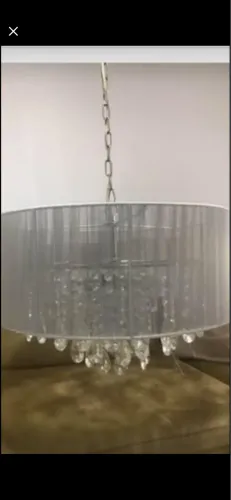 Pendente / Lustre Decorativo com Cristais