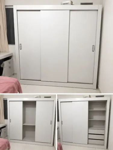 GUARDA-ROUPA DE SOLTEIRO ESPAÇOSO E CONSERVADO