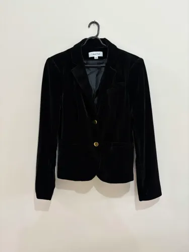 Social Preto Veludo Calvin Klein 