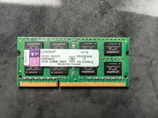 Ddr3 4gb notebook