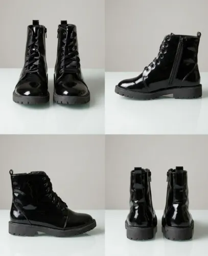 Bota coturno infantil