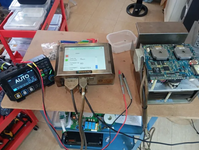 Conserto de placas e impressoras termo transfer em geral.