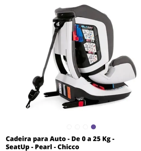 Cadeira auto e bebê conforto 2 em 1 chicco