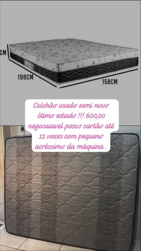 Vendo Colchão Semi Novo 