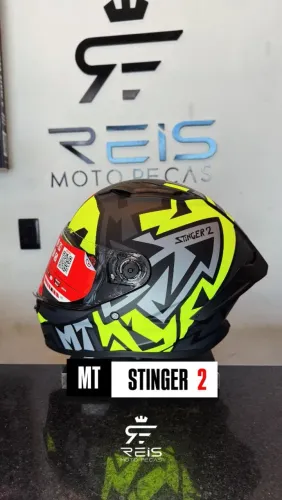 CAPACETE MT HELMETS STINGER E TARGO S