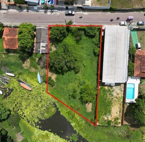 TERRENO EM PARINTINS FUNDO PARA RIO